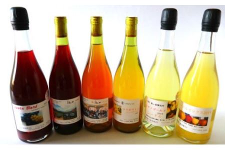 シードル＆ワイン厳選６本（750ml）セット【330】