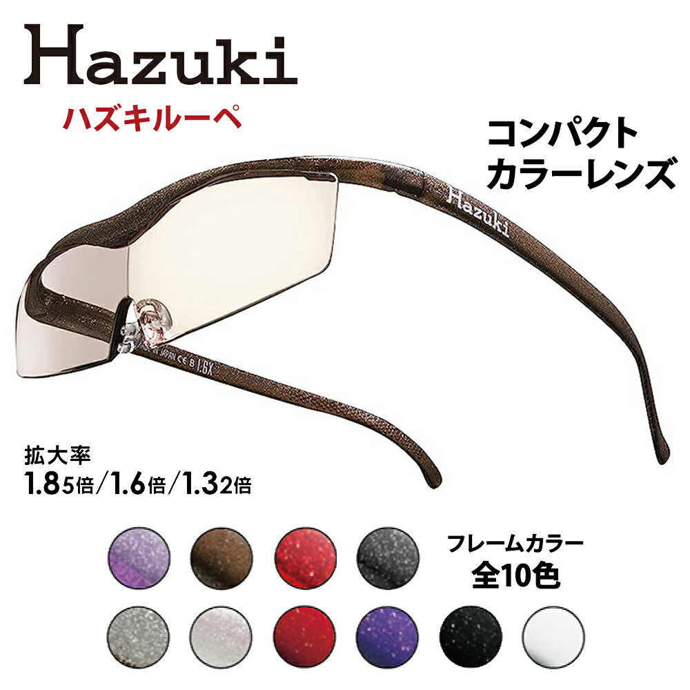 【ふるさと納税】ハズキルーペ【コンパクト・カラーレンズ】[0332-0364]