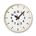 【ふるさと納税】fun pun clock /Lサイズ（YD14-08 L） Lemnos レムノス 時計　インテリア　お届け：※申込状況によりお届け迄1～2ヶ月程度かかる場合があります。