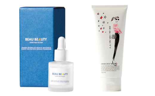 BEAU BEAUTY 女性用 スキンケアスペシャルセット 4種（クレイウォッシュ ・ フェムポーション ・ エマルジョン ・ スキンローション） スキンケア セット 洗顔 化粧水 美容液 乳液 CI