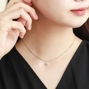 【ふるなび限定】Deliciae 大粒1カラット1粒 SIアップ ダイヤモンドペンダント ネックレス 6本爪 天然ダイヤモンド1ct pt900 鑑定書付 DNCPT0101-16 FN-Limite