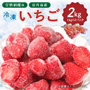 【ふるさと納税】完熟朝穫れ 冷凍いちご 2kg 果物 フルーツ 苺 イチゴ いちご 2パック 新鮮 美味しい ギフト プレゼント 贈り物 冷凍 便利 ふるさと納税 フルーツ ふるさと納税 いちご