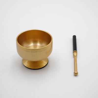 ふるさと納税 高岡市 【高岡銅器】末広りん　F金メッキ