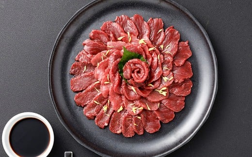 馬刺し 赤身 約50g×4 （計約200g） タレ付き 馬刺 肉刺し 馬肉 お肉 肉 ヘルシー 九州 熊本県 熊本市 冷凍