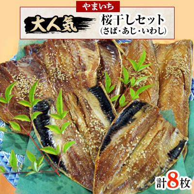 ふるさと納税 与謝野町 【3ヵ月毎定期便】やまいち大人気桜干セット全4回