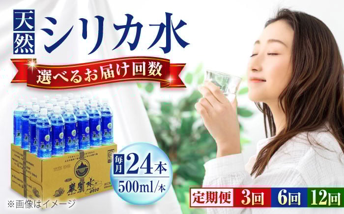
            【選べる定期便】飲料 水 ミネラルウォーター 巌聖水6500 500ml×24本 広島県福山市/小林商事 ミネラルウォーター ペットボトル 500ml 24本 保存用 備蓄 防災 [BAEA016]
          