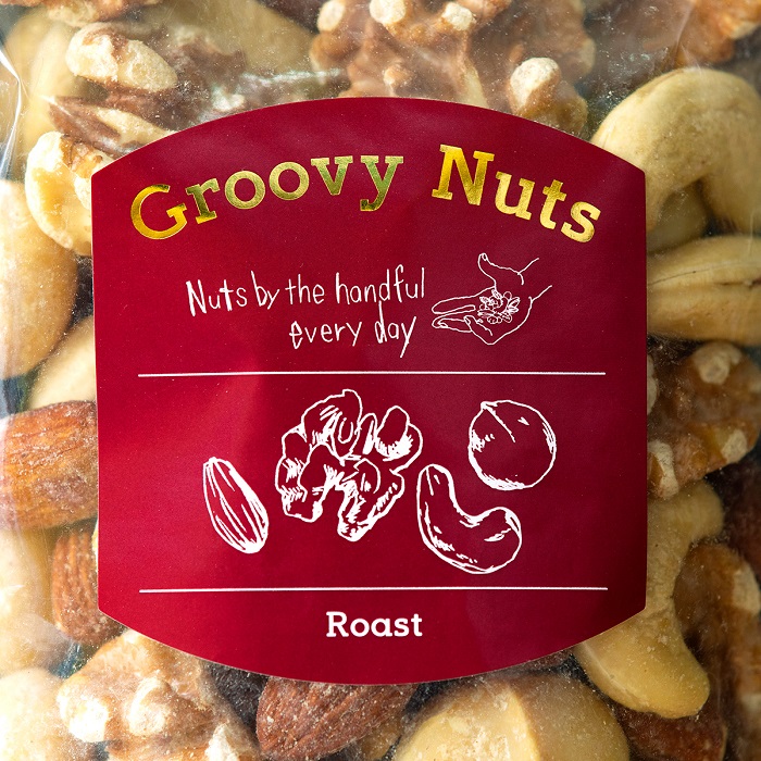 グルーヴィナッツ Groovy Nuts ローストナッツ 150g 素焼き