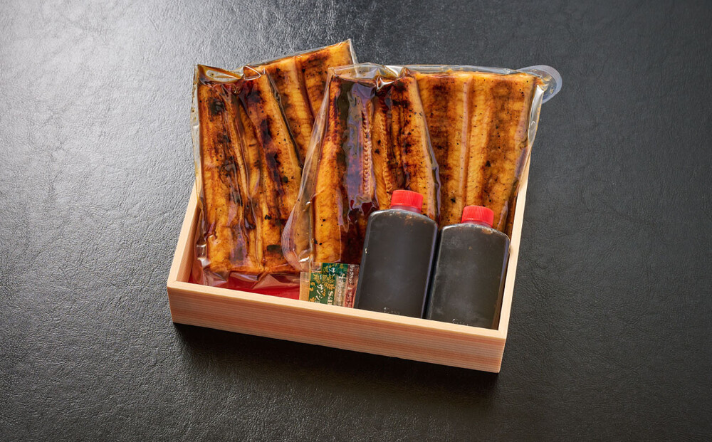 【職人手焼き】国産特大うなぎ蒲焼2尾（1尾あたり約170g前後）【国産 特大 うなぎ 鰻 ウナギ ふっくら 柔らか 鰻重 きざみ鰻 うなぎのせいろ蒸 タレ付 弁当】(H097113)