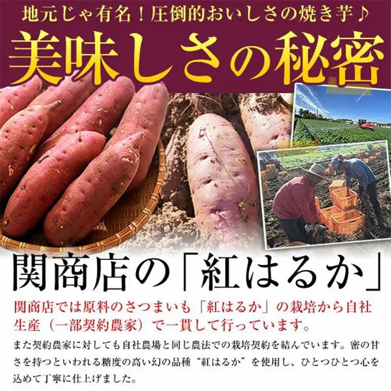 関商店 冷凍焼き芋 紅はるか 2kg（500g×4袋） 62-J