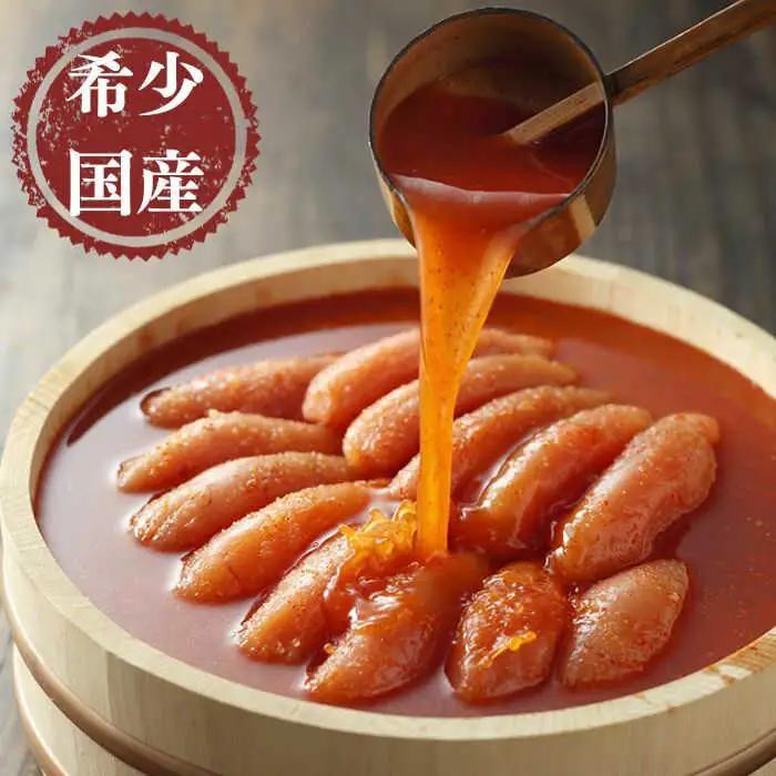 ラーメン 希少国産卵・辛子明太子切れ子100ｇ・博多とんこつラーメン5食入 [ABCR055] ラーメン