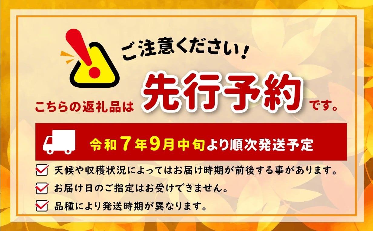 信州から直送！旬のりんごをお好きな品種で♪