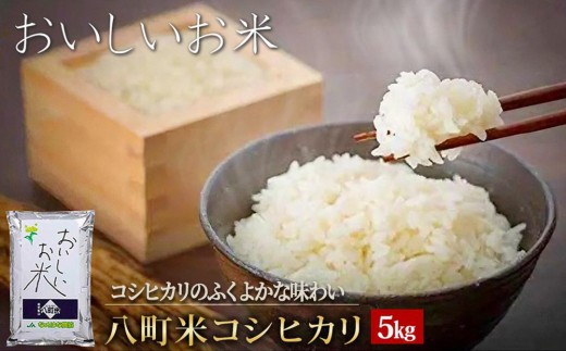 
                  【令和8年産】八町米 コシヒカリ５Kg　米 お米 白米 産地直送 農家直送 精米 美味しい
                