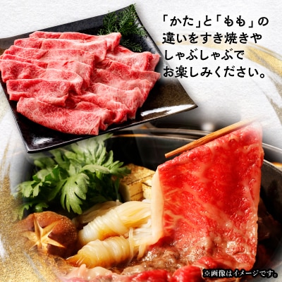 【飛騨牛】かた・ももスライス(すき焼き・しゃぶしゃぶ用) 500g入り【配送不可地域：離島】