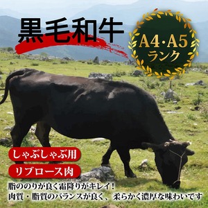 【定期便3回】土佐 黒毛 和牛 和牛定期便 しゃぶしゃぶ用 計2.4kg（800g×3ヶ月) |  4Aコース リブロース肉 最上位等級 A4 A5  しゃぶしゃぶ 鍋 スライス 焼肉用 小分け 冷凍