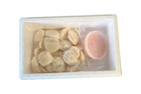 いくら醤油漬け100g×1P、ほたて貝柱500g×1P B-36019