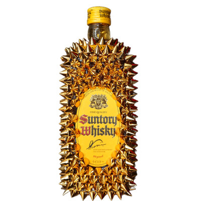 
                  ウィスキー オリジナル デコレーションボトル (トゲKU :700ml)【1473382】
                