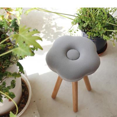 ふるさと納税 大川市 monaca stool:momo【グレー/オーク/高さ45cm】 |  | 01