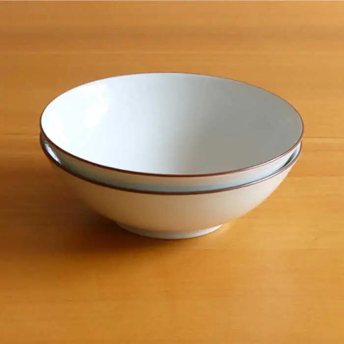 【白山陶器】【定番のシリーズ】白磁千段6寸平鉢 2ピースセット 食器 皿 【波佐見焼】[TA112] 波佐見焼