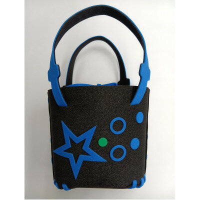 【ふるさと納税】(株)フジカ工業　オリジナルスポンジバッグキット　ブラック【1706212】