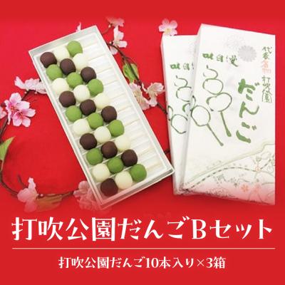 ふるさと納税 倉吉市 打吹公園だんごBセット(計30本) 和菓子 団子 だんご スイーツ