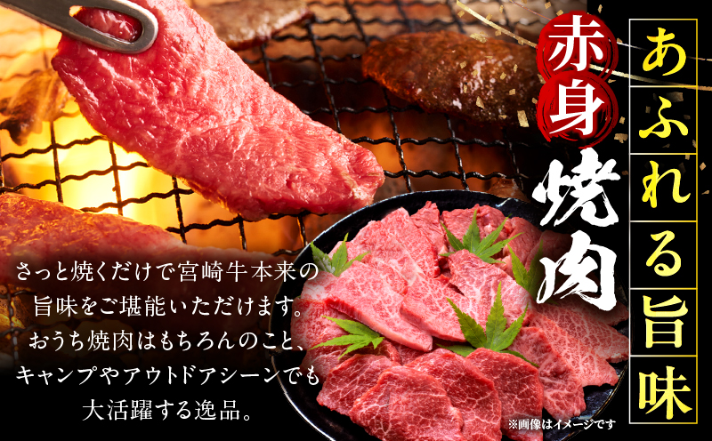「畜産農家応援」 宮崎牛赤身(ウデorモモ) 焼肉 【1kg】 2026年7月発送予定