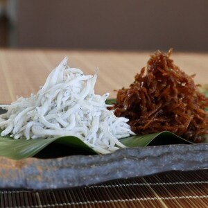 しらす、佃煮2色セット 金箱「匠B」 takumi【配送不可地域：離島・北海道・沖縄県】【1293173】