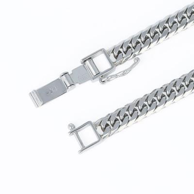 ふるさと納税 魚津市 Pt850 ダブル六面喜平ネックレス 60cm-50g造幣局検定マーク入り |  | 02