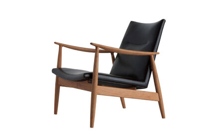 【Ritzwell】RIVAGE　EASY CHAIR　-ブラックチェリー材- 椅子 スツール[AYG039]