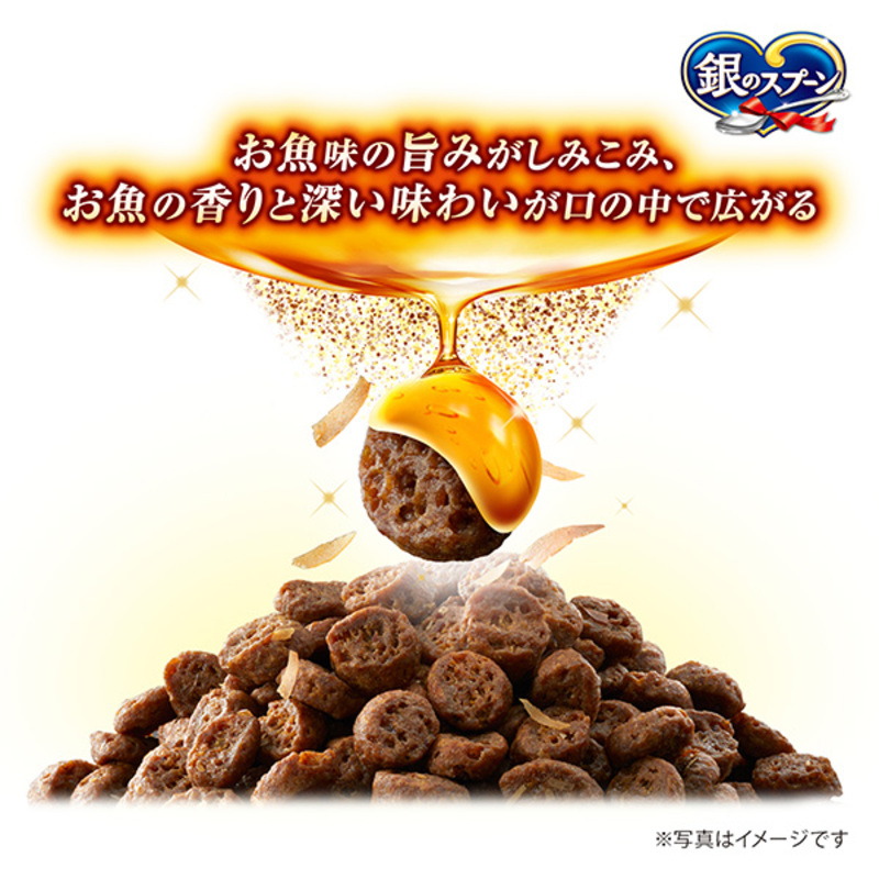 銀のスプーン 三ツ星グルメ しみ旨 お魚仕立て まぐろ・かつお味にかつお節添え 192g×7箱