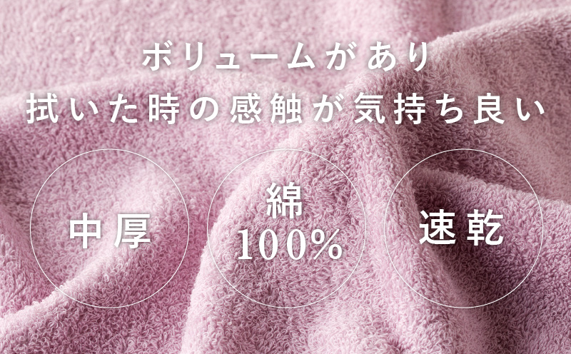 コンパクトバスタオル 8枚セット（4種×2枚）【ロングヘア用 国内生産 泉州タオル 国産 吸水 普段使い シンプル 日用品 家族 ファミリー】 099H831