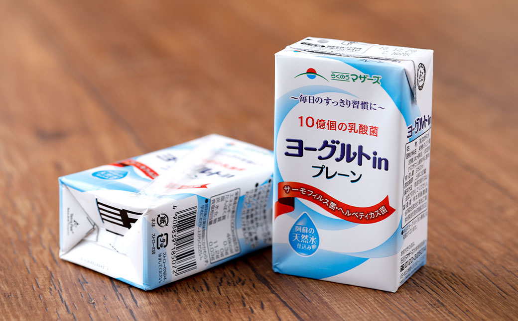 【2ヶ月毎6回定期便】ヨーグルトinプレーン 250ml 計144本（24本×6回）