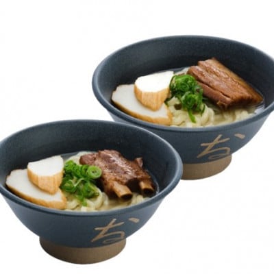 復刻版!元祖大東そば　本ソーキそば＆三枚肉そば食べ比べセット　4食セット【配送不可地域：離島】