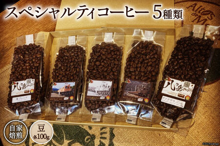 【ふるなび限定】 コーヒー EF15 スペシャルティ 豆 100g 5種類 計500g [アフターゲームカフェ 八ヶ岳珈琲 山梨県 韮崎市 20745003] FN-Limited-SP
