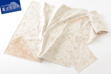 オーガニック コットン おはおり タオルセット プレゼント フェアトレード SDGs