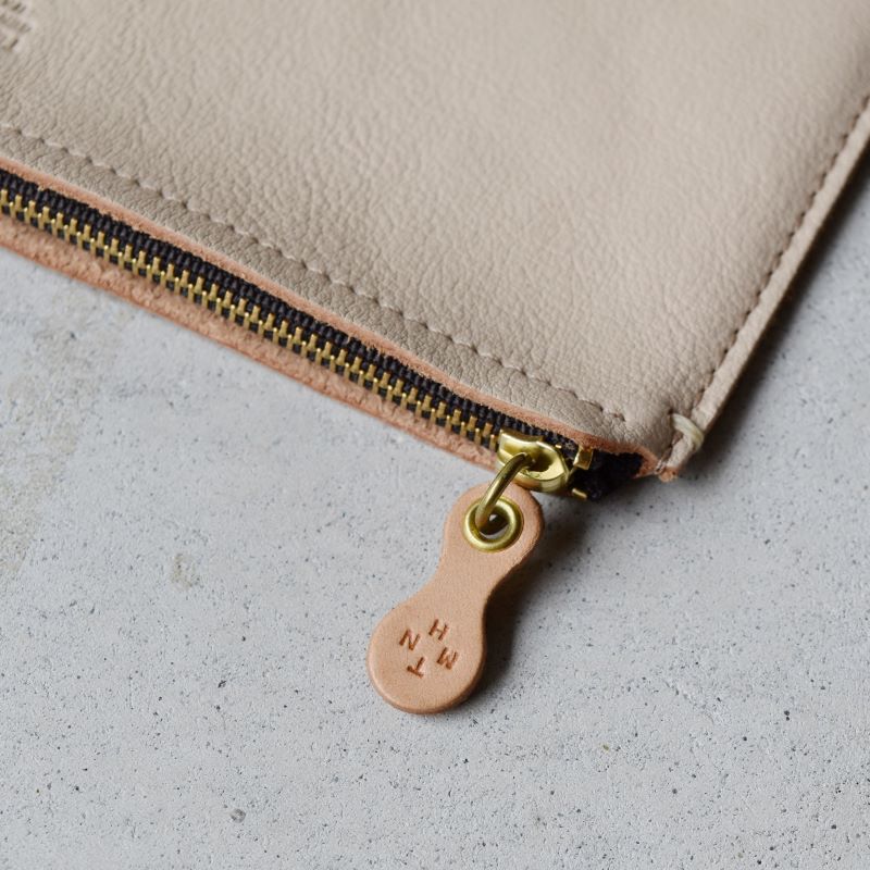 Teha’amana Square pouch S テハマナ スクエアポーチ S ベーシック オフホワイト テハマナ 革 皮 雑貨 おしゃれ レザー 本革 こだわりの逸品 地域特産品 ギフト 自分用 