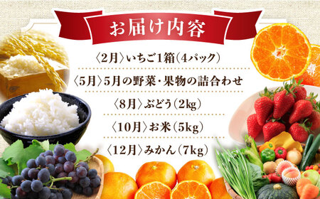 バラエティ定期便 全5回 大村産農産物  [ACAA120]