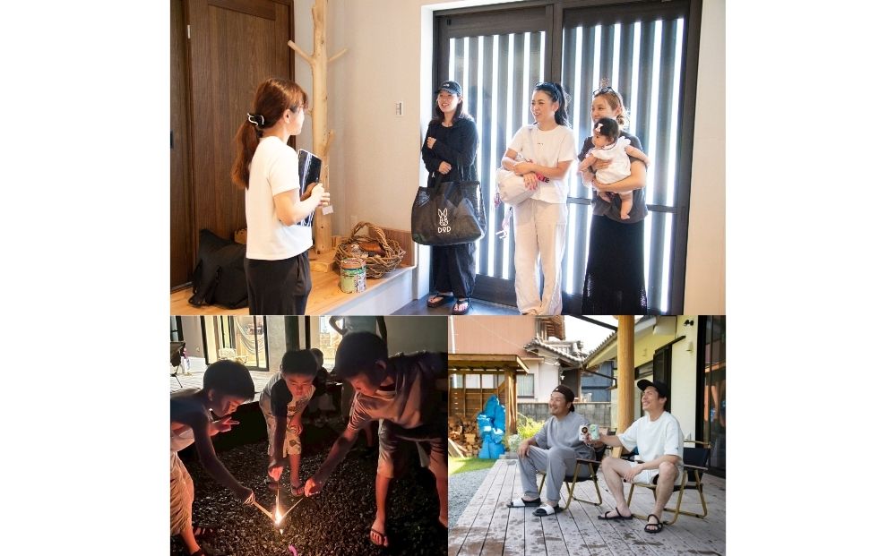 ひのまきBASE - 暖 - （8名様まで）一棟貸しチケット／ ふるさと納税 宿泊券 チケット 古民家 レンタルハウス ホテル 旅行 宿泊 BBQ 檜牧 家族 友人 奈良県 宇陀市