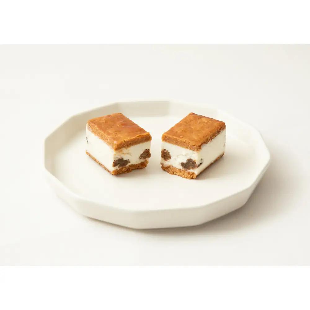 バターを使わないバターサンド「お米のヴィーガンバターサンド(ラムレーズン)」6個入り【グルテンフリー & ヴィーガン】