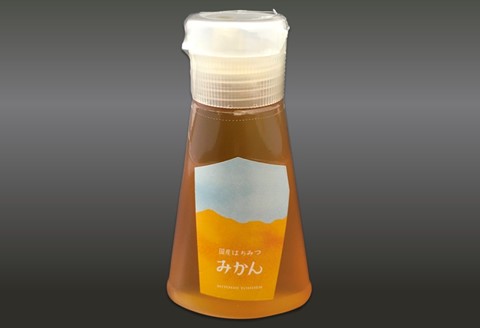 みよしの蜂蜜(みかん)220g×1本【はちみつ みかん 国産 ミツバチ 甘み スッキリ フルーティー トロトロ】 Z3-A063001