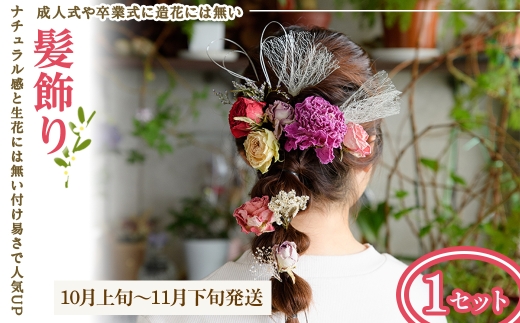 髪飾り(10月上旬～11月下旬発送・1セット) 【m56-07-D】【Porte-Bonheur】