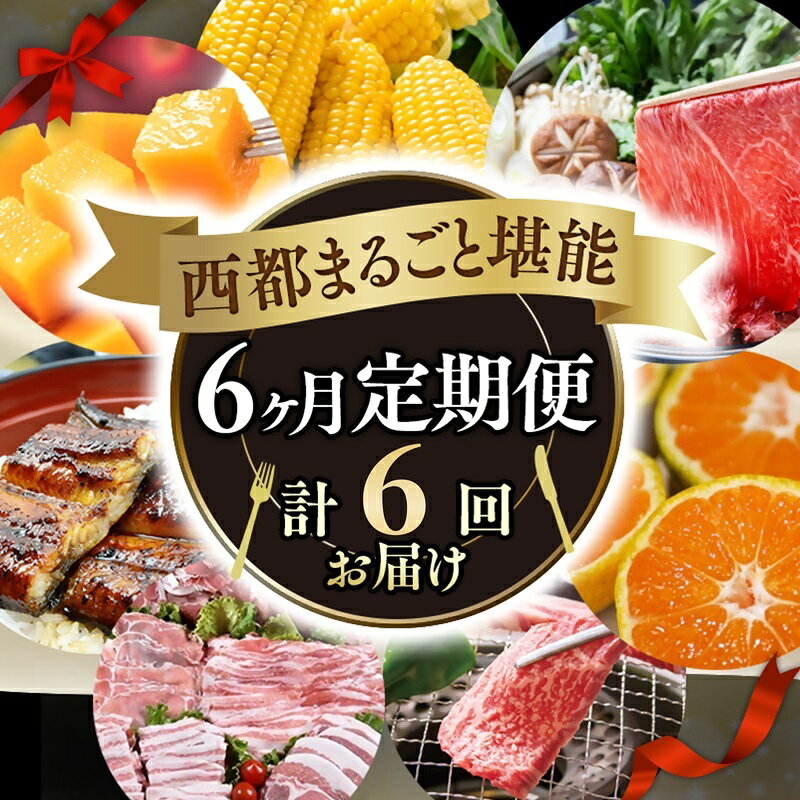 【ふるさと納税】【定期便】お楽しみコース 6ヶ月（6品）【季節の定期便A】 西都堪能セット6品お届け！ マンゴー 宮崎牛 うなぎ 牛肉 すき焼き ＜1-1a＞ふるさと納税 スイートコーン 西都市人気の品 果物 フルーツ☆