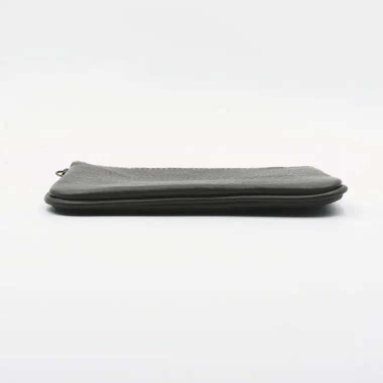 ファスナー通帳ケース ダークグレー AX139-5