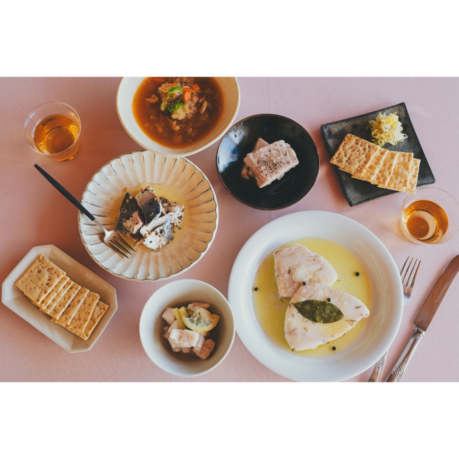 ＜FISHSTAND＞無添加ツナ4種 まぐろコンフィシリーズ BOXセット