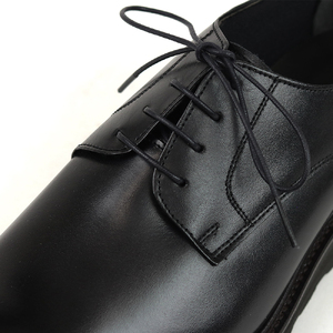 2288 カジュアルシューズプレーン 3Eウィズ BLACK（ブラック）　メンズ ファッション 靴 シューズ 本革　25.0cm〜27.5cm 27.5cm