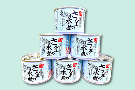 【 定期便 】 さんま缶詰 水煮 190g 24缶 セット 年6回 隔月 国産 サンマ 秋刀魚 缶詰 非常食 長期保存 備蓄 魚介類 常温 常温保存_AL032