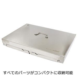 【年内発送 12/25迄受付】フラットスモーカー | tent-Mark DESIGNS テンマクデザイン WILD-1 ワイルドワン キャンプ アウトドアギア テント バーベキュー BBQ ソロキャ