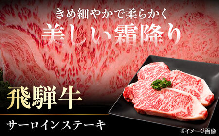 【飛騨牛】サーロインステーキ2枚入り(1枚約250g) 黒毛和牛 ギフト 焼肉 国産 贈答 岐阜市 /  藤太[ANHO001]