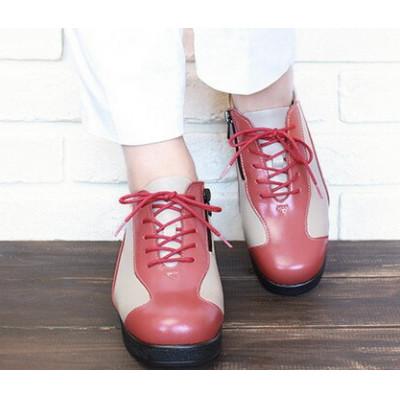 ふるさと納税 大和郡山市 【ピエールリッチ】 24.5cm ローズ やぎ革4Eエアー付きレディースシューズ　21001 | 