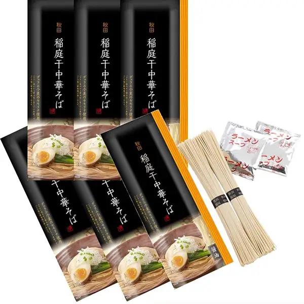 稲庭干中華そば 6束入り 中華そば [B94011]