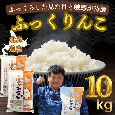 ふるさと納税 深川市 【令和7年産】北海道深川産ふっくりんこ10kg(5kg×2袋)(普通精米)